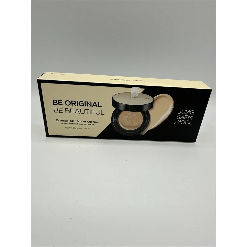 Jung Saem Mool Essential Skin Nuder Cushion 14g +(2) Refill 17 FairLight